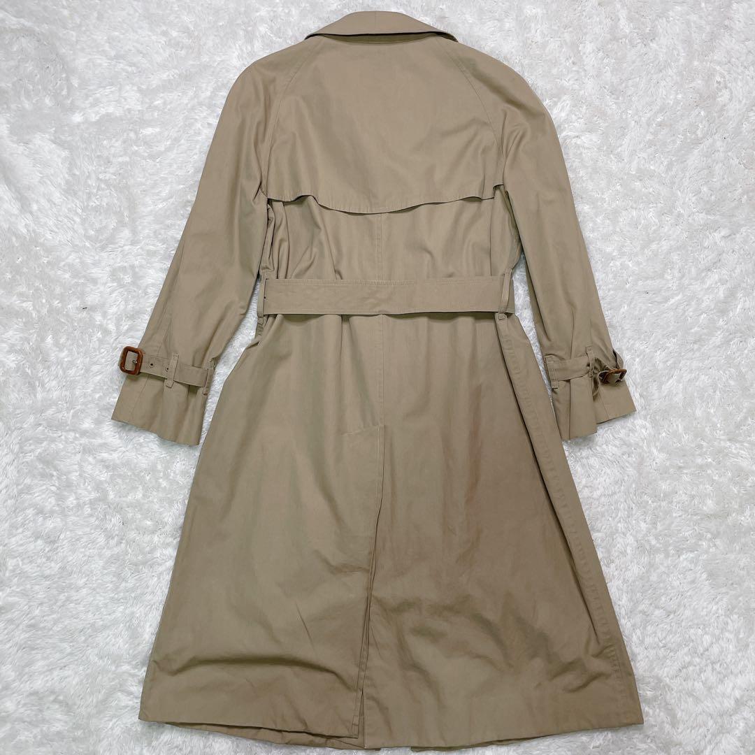 Burberry バーバリー　ステンカラーコート　ベルト付き　ベージュ　M相当