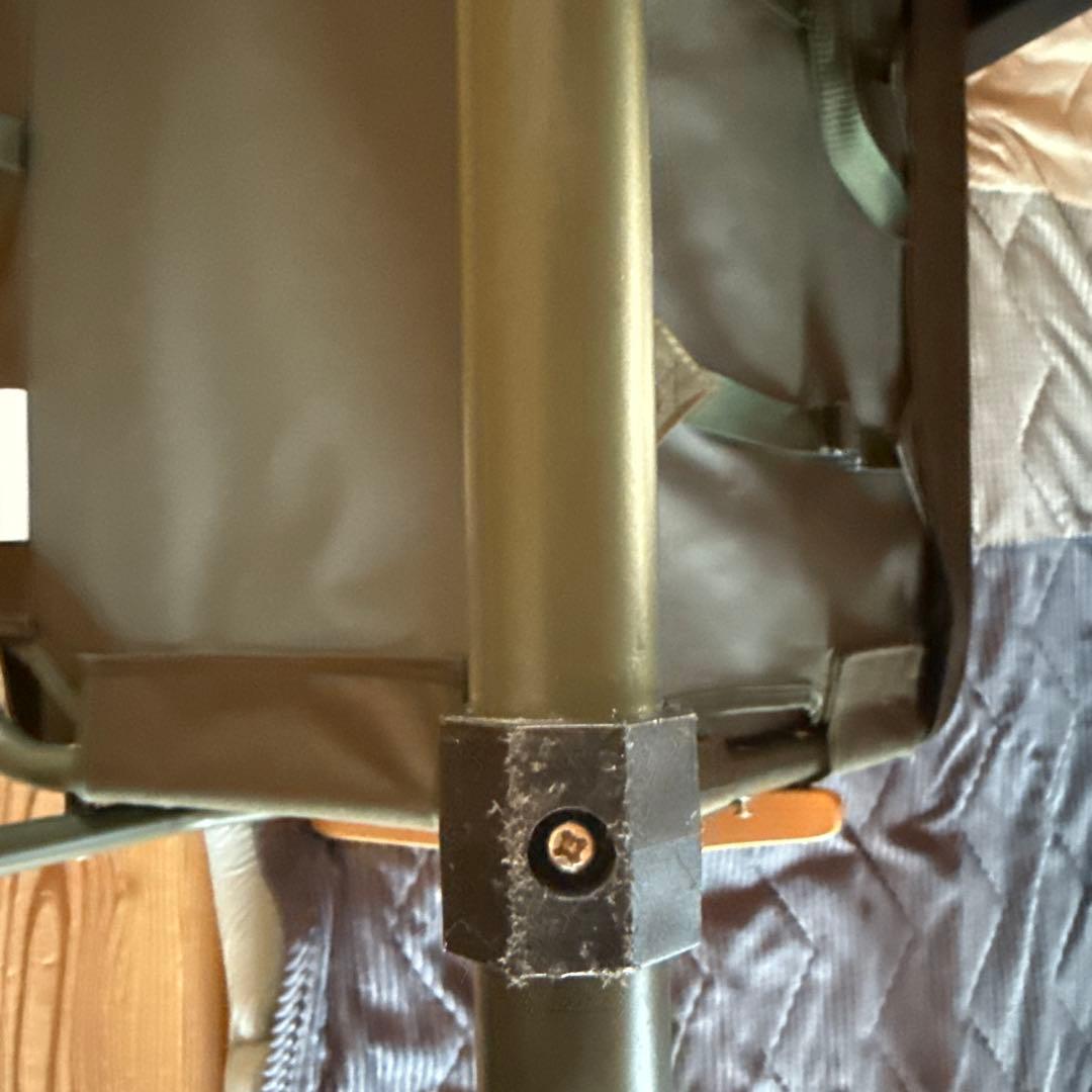 DOD ダークグリーン 二人掛けベンチ　着払い