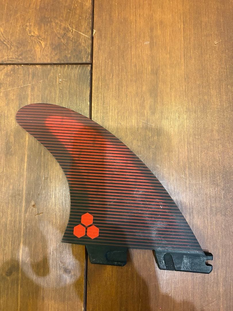 FCS2 FCS fin トライフィン AM PC アルメリック Sサイズ 赤