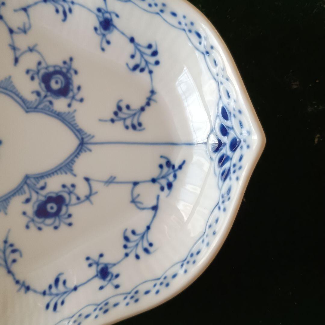 み*ん様 ロイヤルコペンハーゲン　ブルーフルーレットハーフレース　ピックルディッ