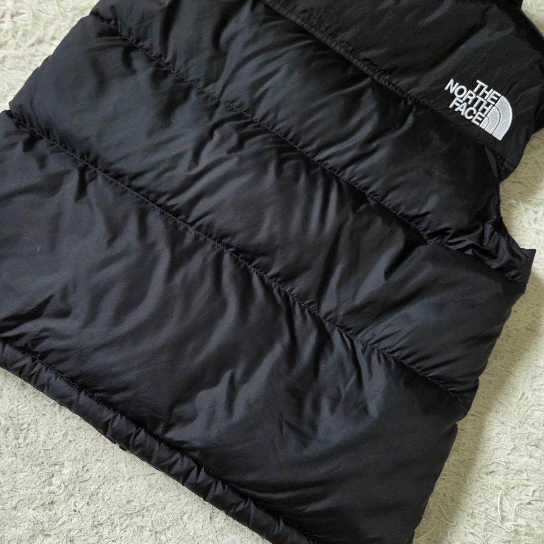 極美品 ノースフェイス ダウンベスト サイズL ブラック 洗える