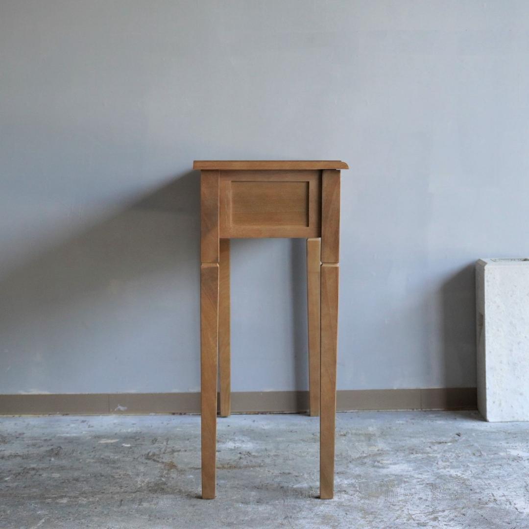 桐材 コンソールテーブル ハイテーブル カウンターテーブル 机 木製 無垢材