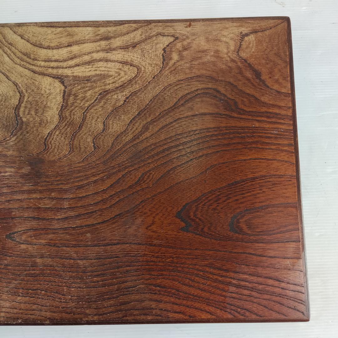 【アンティーク】昭和レトロ 木製 折り畳み式 四角形ちゃぶ台 文机 飾り台