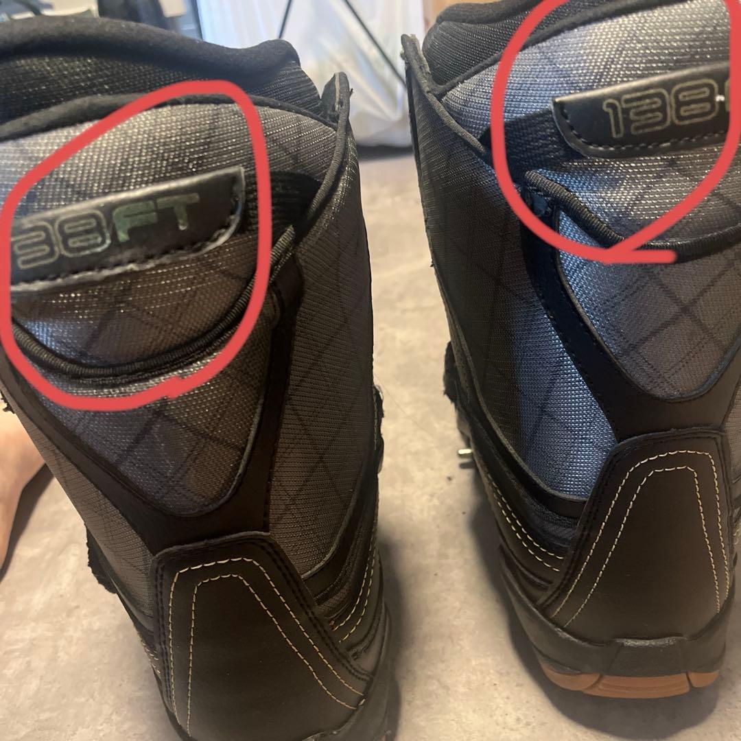 kissmark スノーボードブーツ 黒/グレー