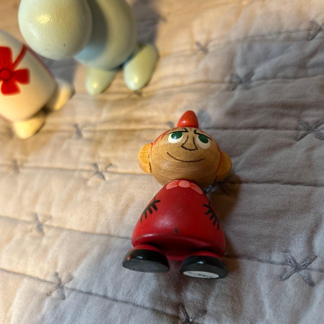 ムーミン 木製フィギュア 4体セット