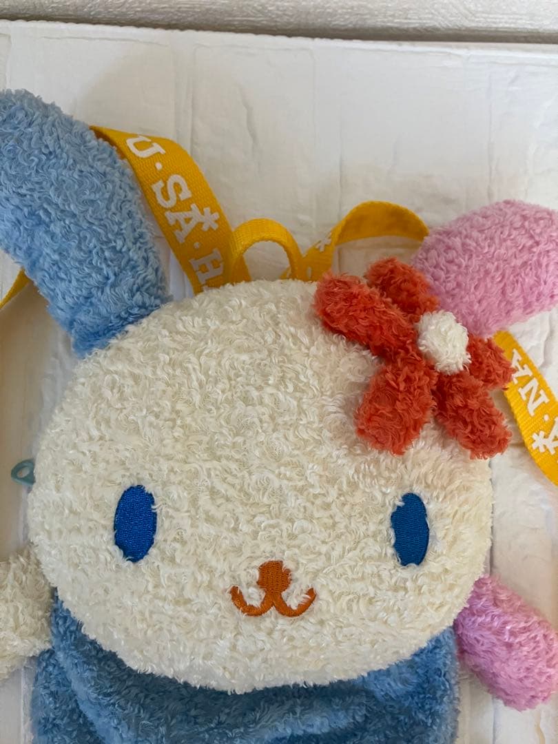 希少❣️サンリオ　ウサハナ　リュック　ぬいぐるみ　マスコットリュック　y2k 女児