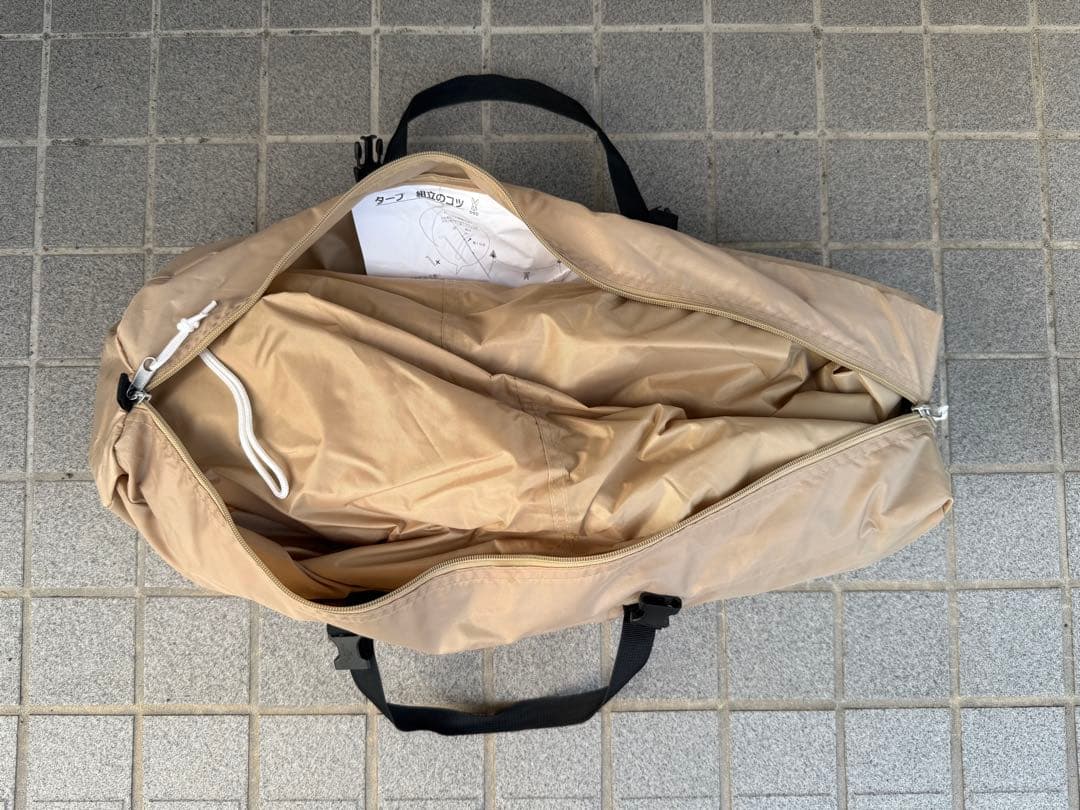 いつかのタープ　ヘキサタープ