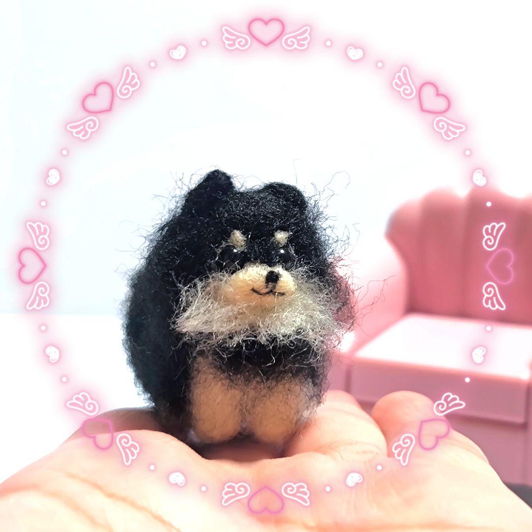 □てこさま専用3.5cmブラックタンポメラニアンちゃんオーダー確認用ページ□