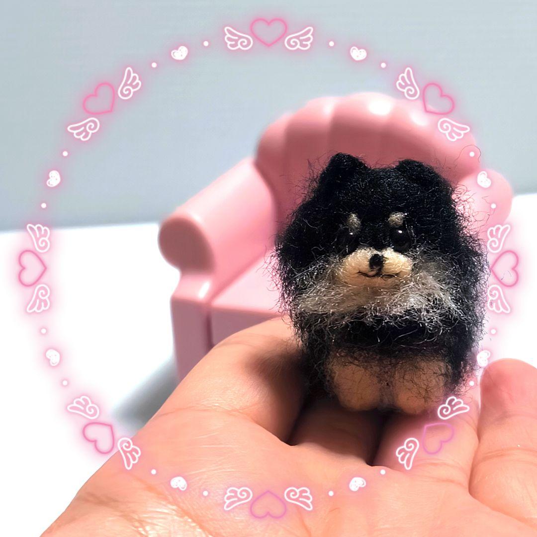 □てこさま専用3.5cmブラックタンポメラニアンちゃんオーダー確認用ページ□