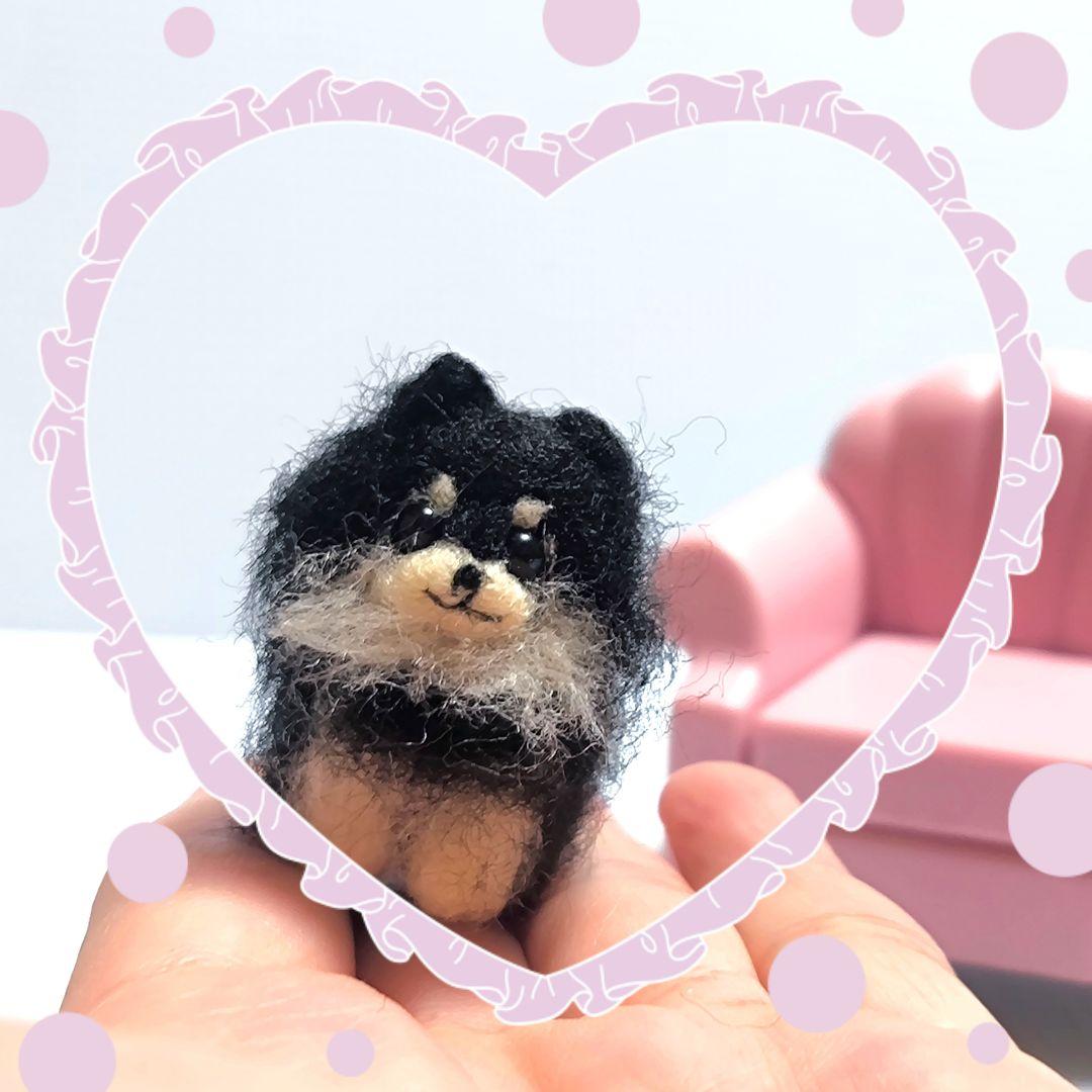 □てこさま専用3.5cmブラックタンポメラニアンちゃんオーダー確認用ページ□