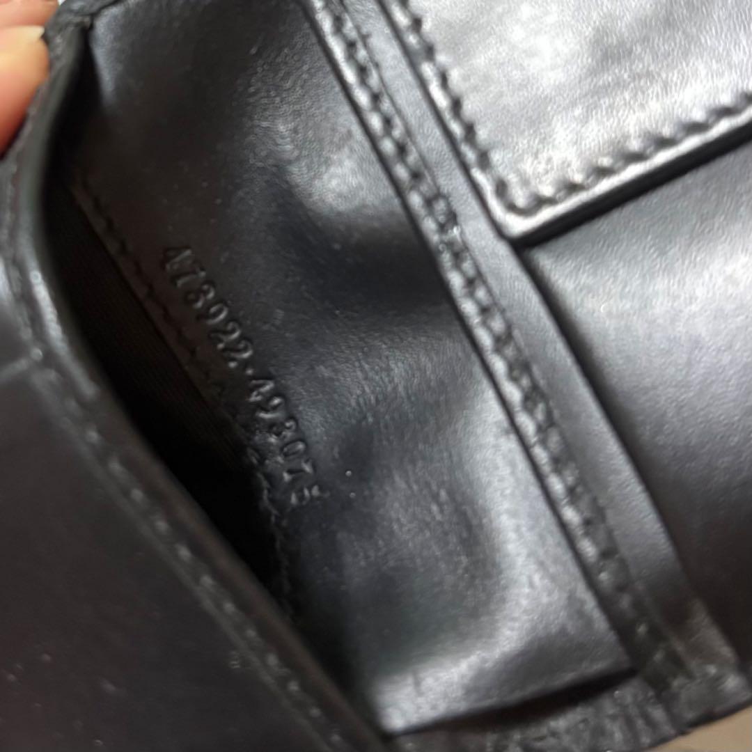 GUCCI グッチ GGシマ 二つ折りメンズ 財布 ブラック