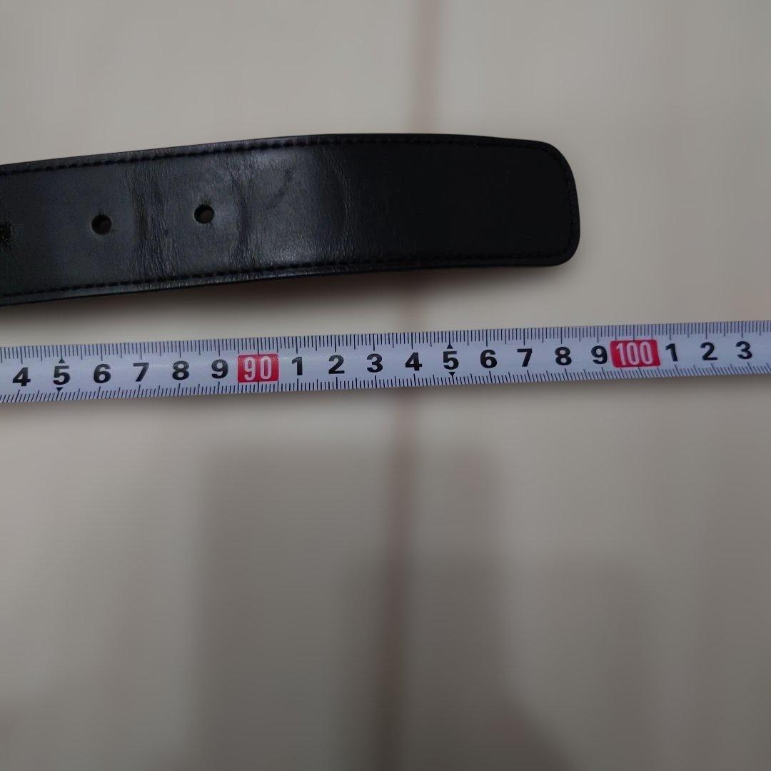 Ferragamo フェラガモ ガンチーニ　マッドグレーバックル　黒レザーベルト