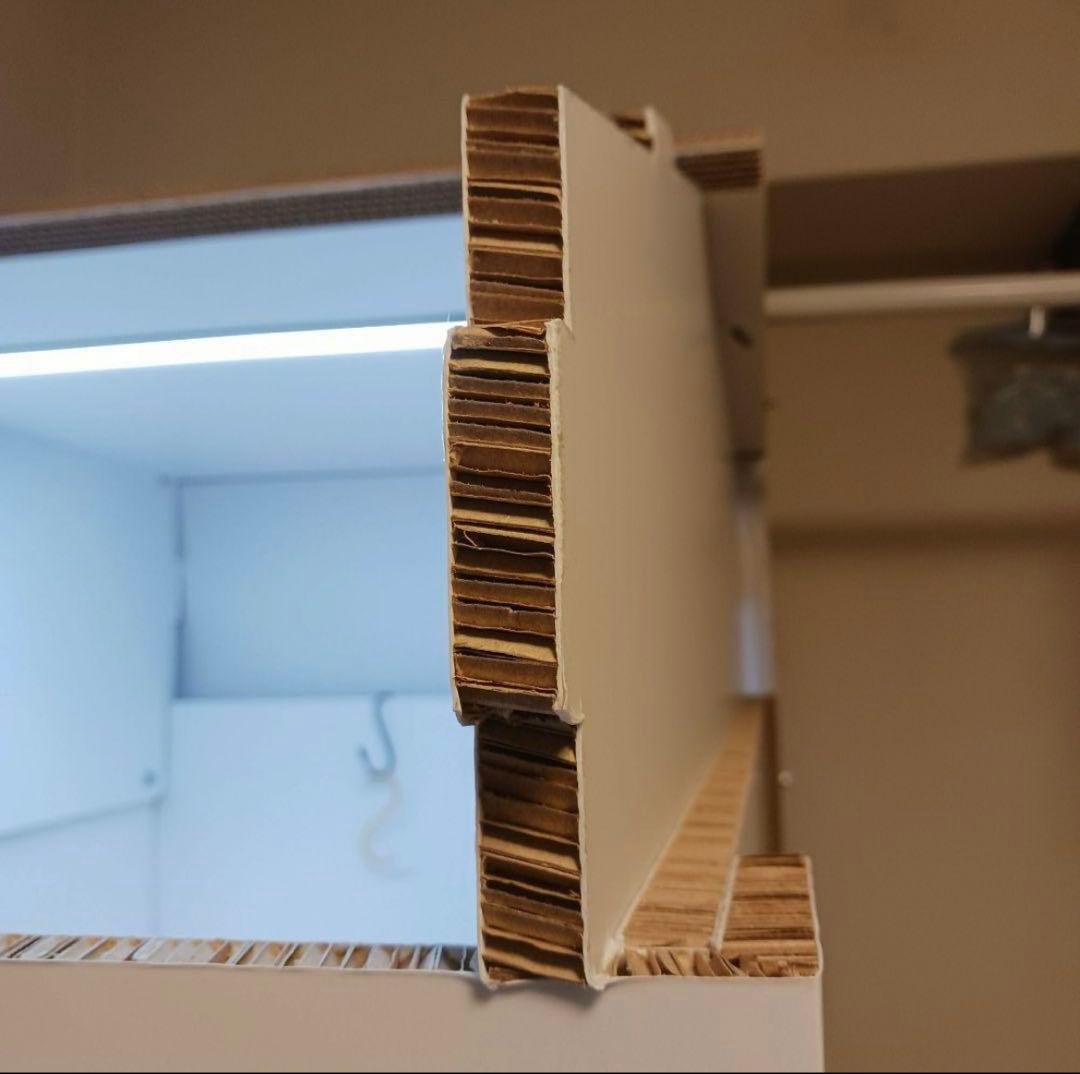 ワークボックス 　簡易個室　個室ブース　天井LEDライト付　引き取り限定