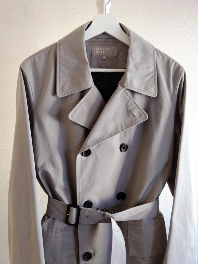 マーガレットハウエル トレンチコート M MARGARET HOWELL