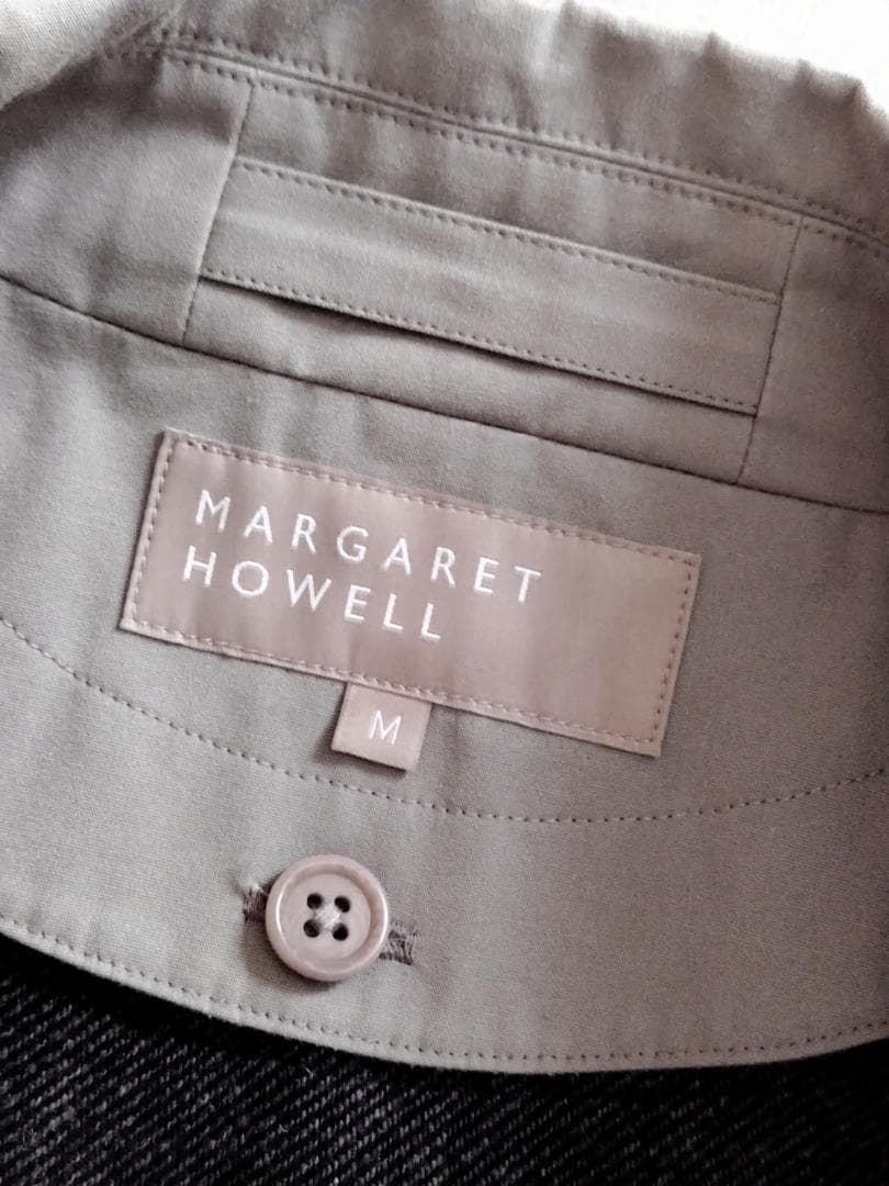 マーガレットハウエル トレンチコート M MARGARET HOWELL