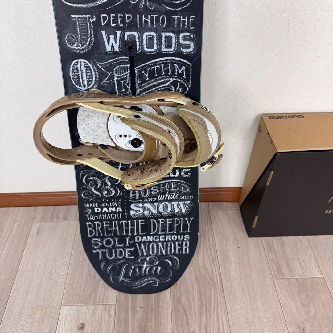 専用BURTON DEJAVU 141cm スノーボードセット
