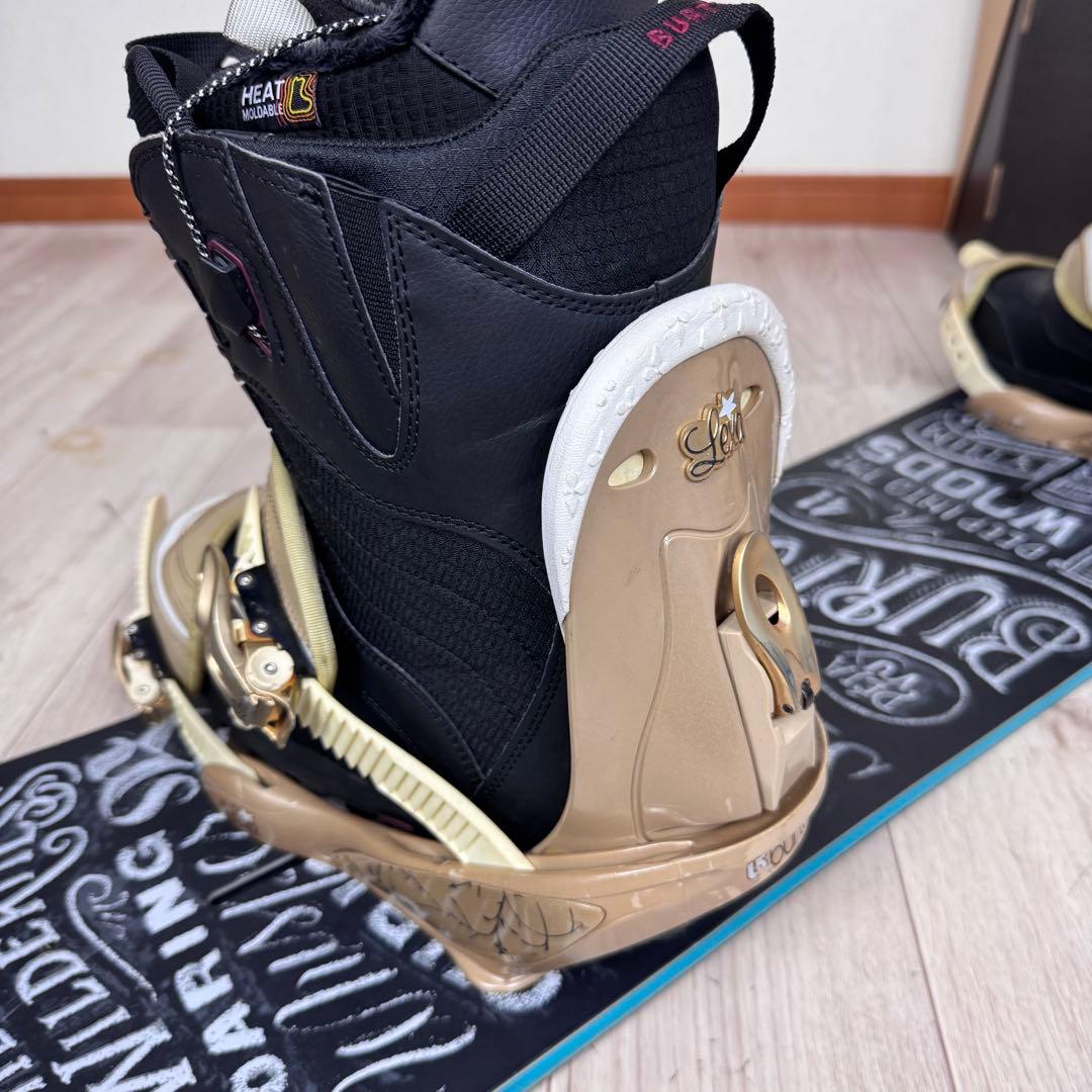 専用BURTON DEJAVU 141cm スノーボードセット