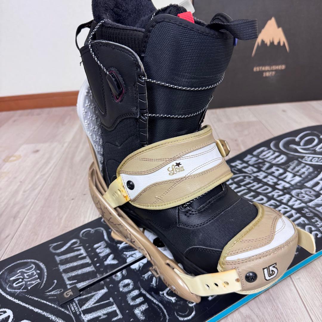 専用BURTON DEJAVU 141cm スノーボードセット