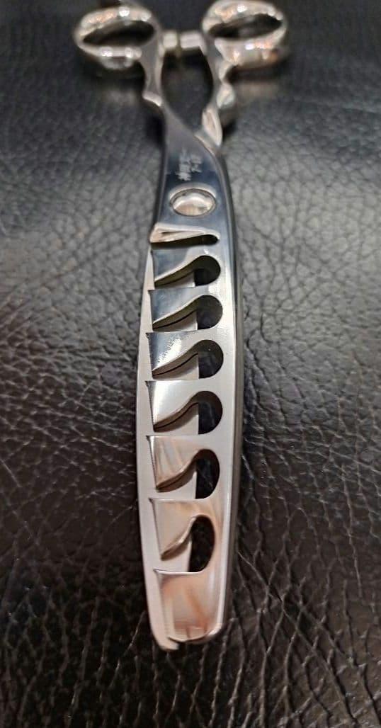 神田文一商店 Jin セニング 理容師 ハサミ 7-17 日本製 梳き鋏