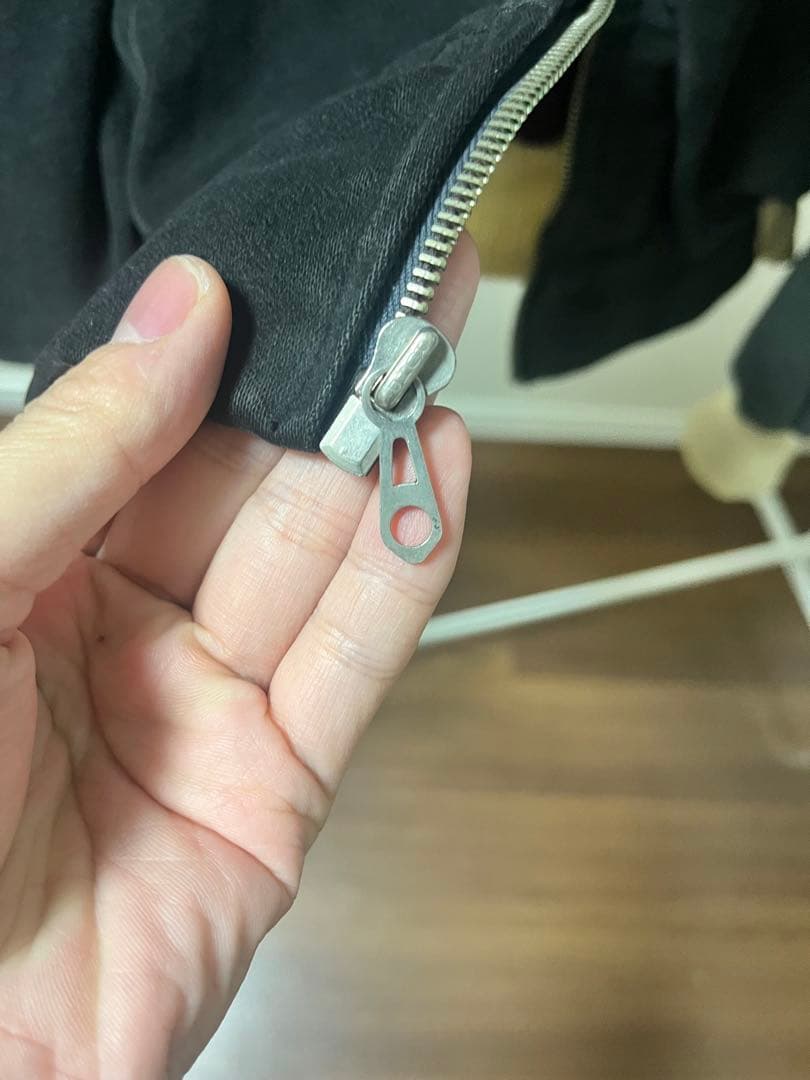 スカジャン　　スーベニアジャケット　黒別珍　地図