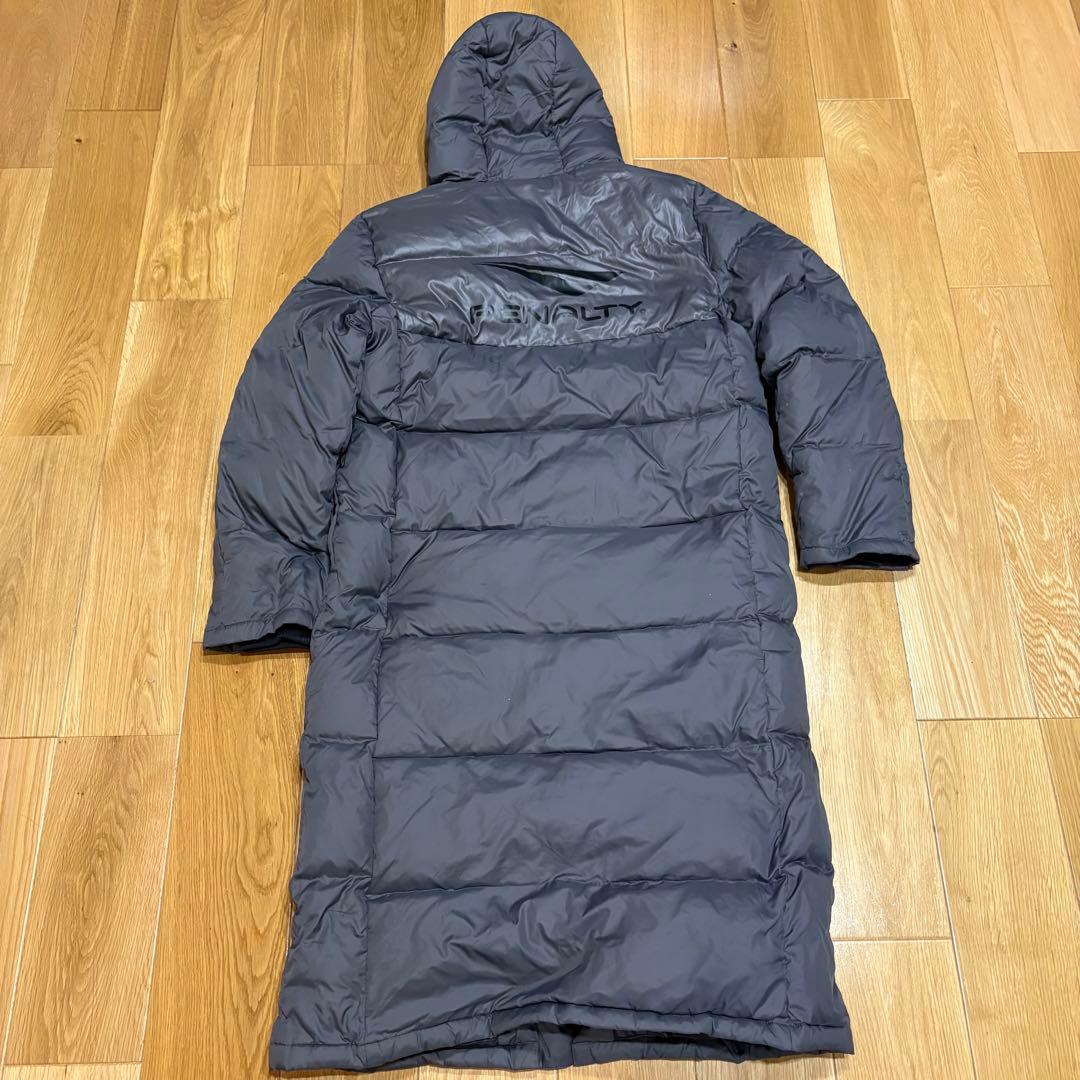 未使用級　ペナルティ penalty ダウンロングコート　サッカーベンチコート