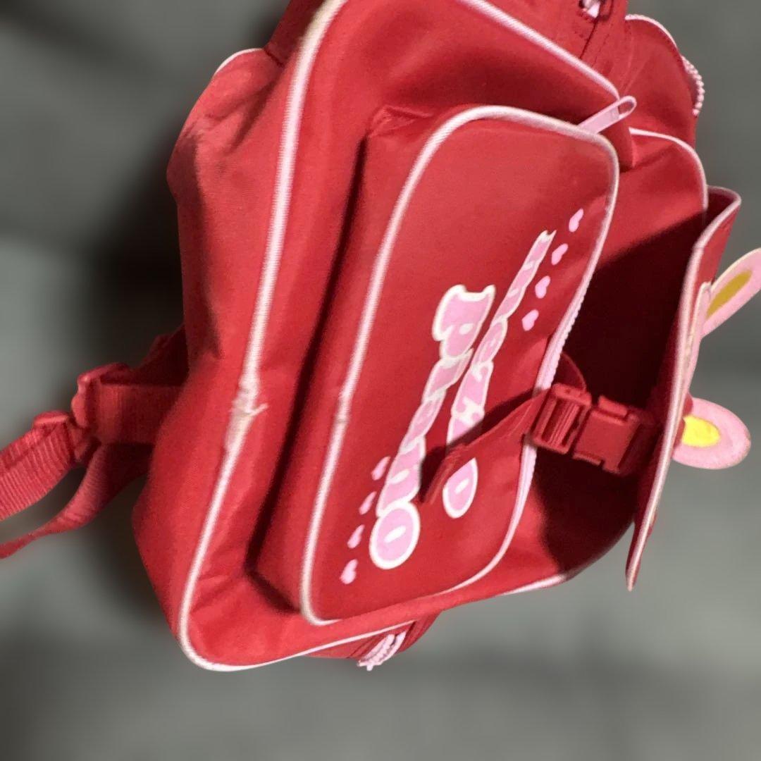 レトロ　mezzo piano メゾピアノ　うさぎのミミちゃん　赤リュック　希少