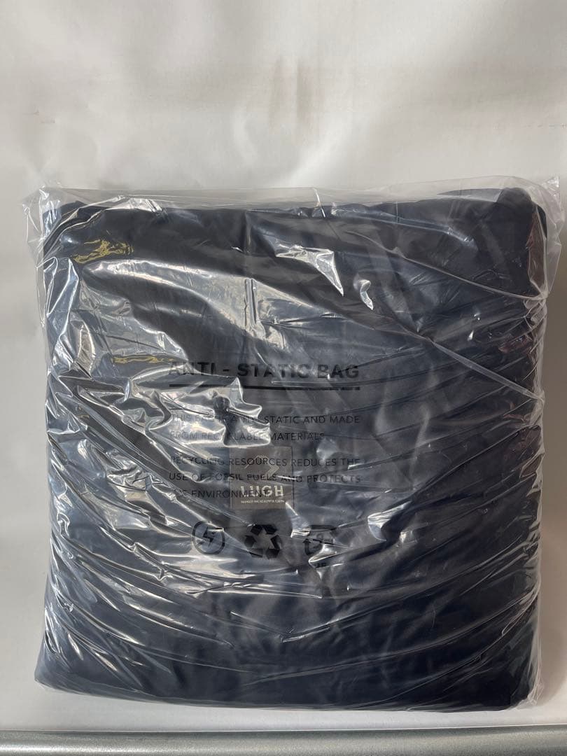 【新品】LUGH ルー 魔法瓶ブランケット 6層/グラフェン Lサイズ ブラック