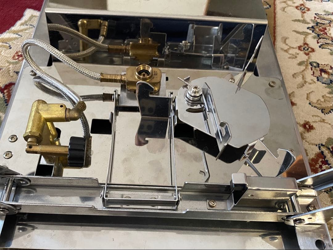 スノーピーク　プレートバーナー＆専用の風防