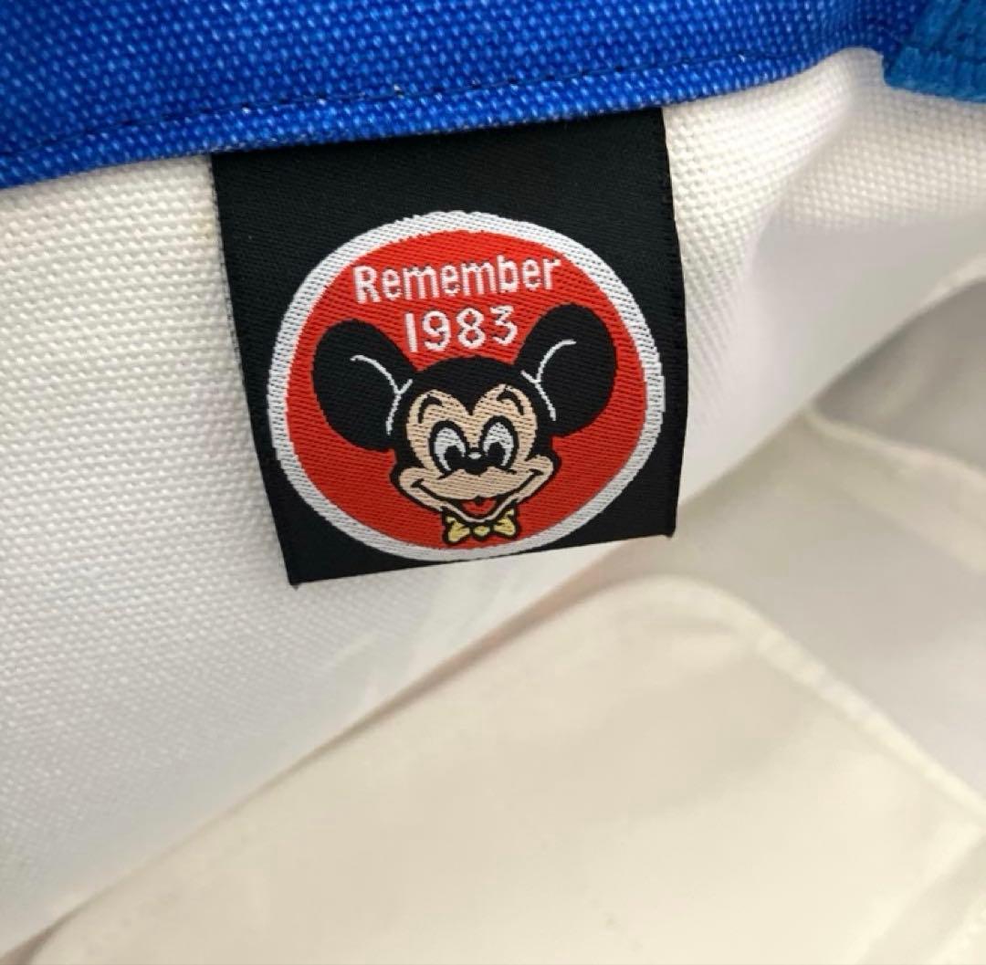 【希少品】東京ディズニーランド トートバッグ 復刻25周年 青