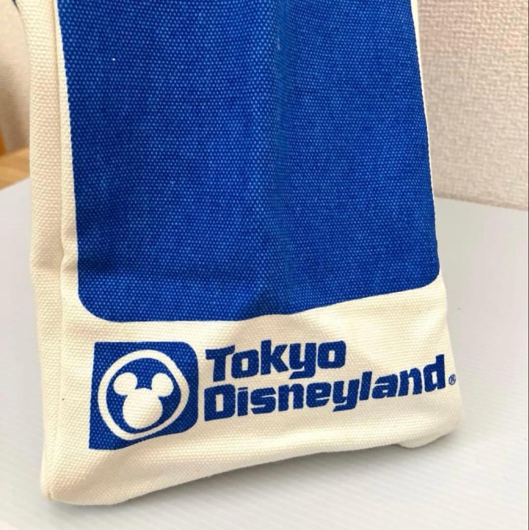 【希少品】東京ディズニーランド トートバッグ 復刻25周年 青