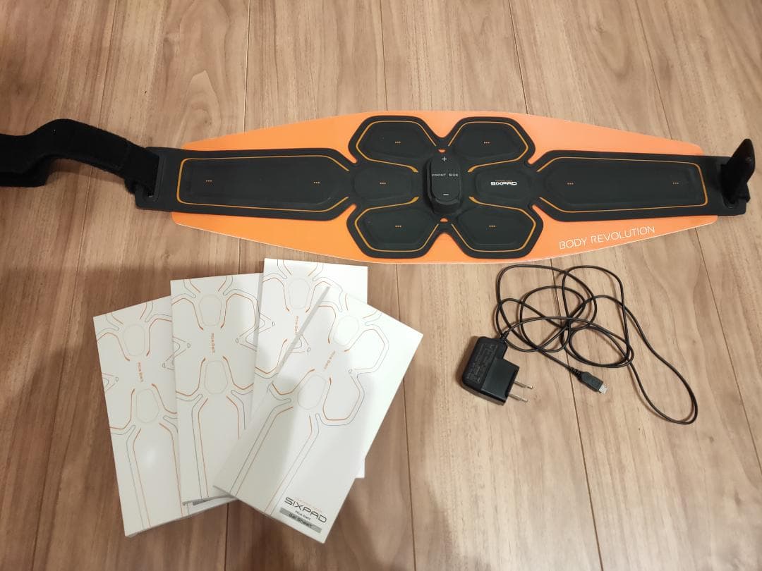 SIXPAD Abs Belt シックスパッド アブズベルト ジェルシート4箱付