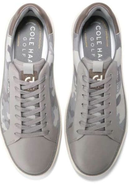 新品　COLE HAAN グレー 迷彩柄 ゴルフシューズ　コールハーン