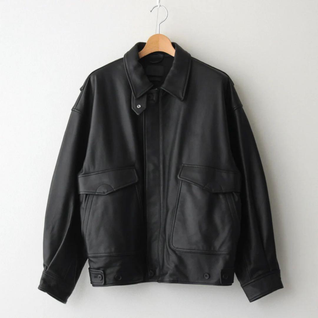 【試着のみ】YOKE LEATHER FLIGHT JACKET