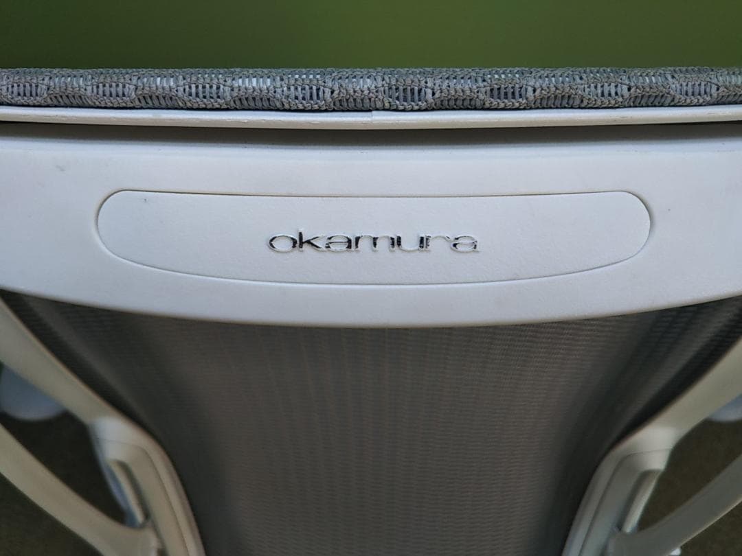 bm　オカムラ　シルフィーチェア　前傾機能　ハイバック　メッシュタイプ　中古