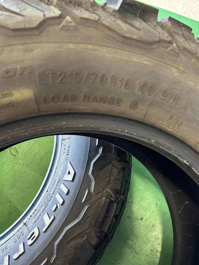 タイヤ・ホイール BF Goodrich 215/70R16 All-Terrain