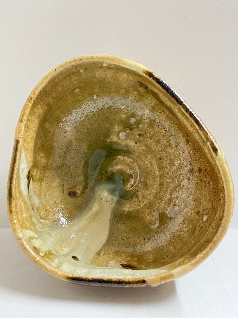 美濃焼の名工加藤勝之造 伊賀茶碗　絵唐津茶碗 で２点 ムギムギさん