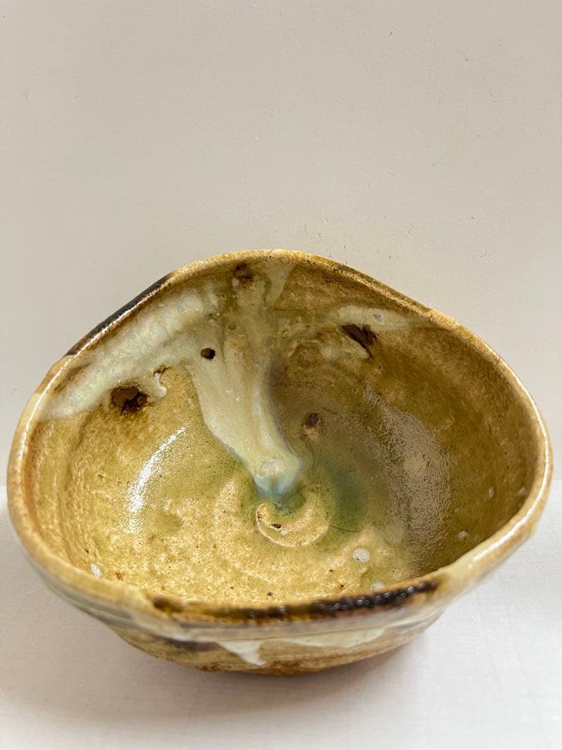 美濃焼の名工加藤勝之造 伊賀茶碗　絵唐津茶碗 で２点 ムギムギさん