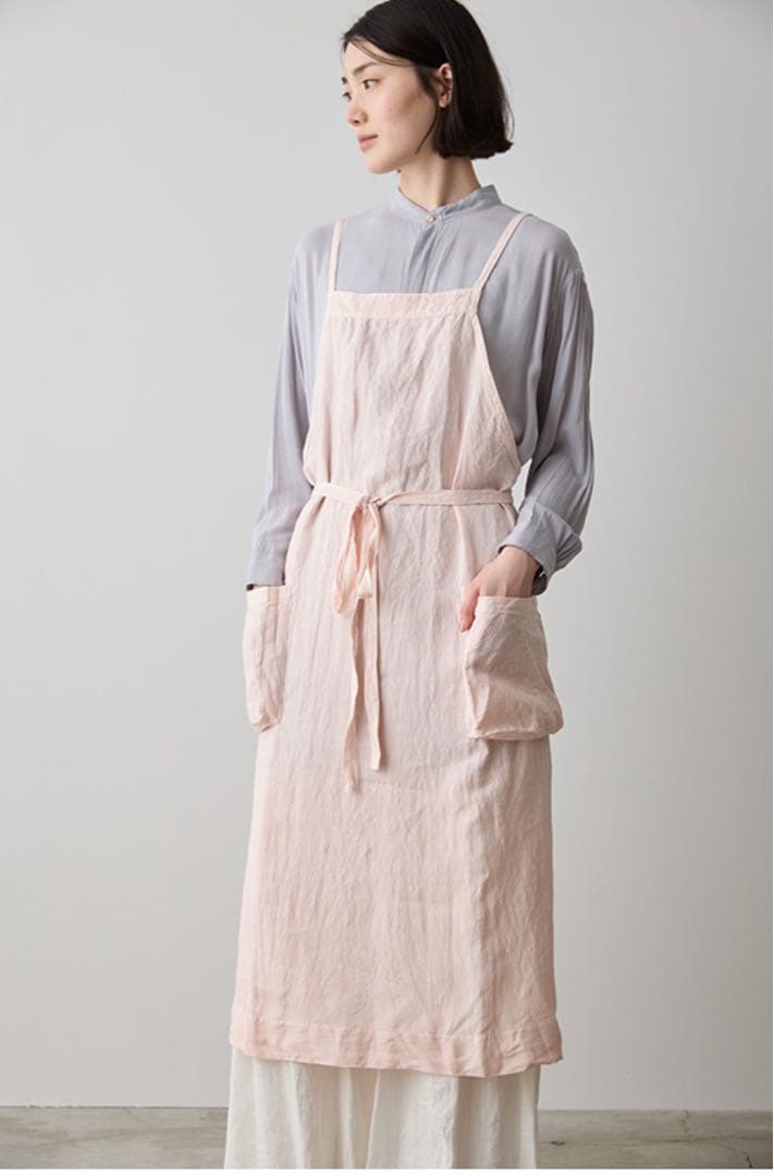 suzuki takayuki リネンエプロン 黒　新品未使用品