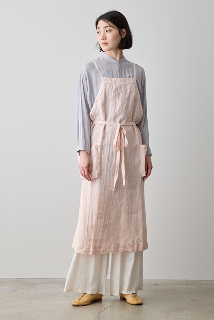 suzuki takayuki リネンエプロン 黒　新品未使用品