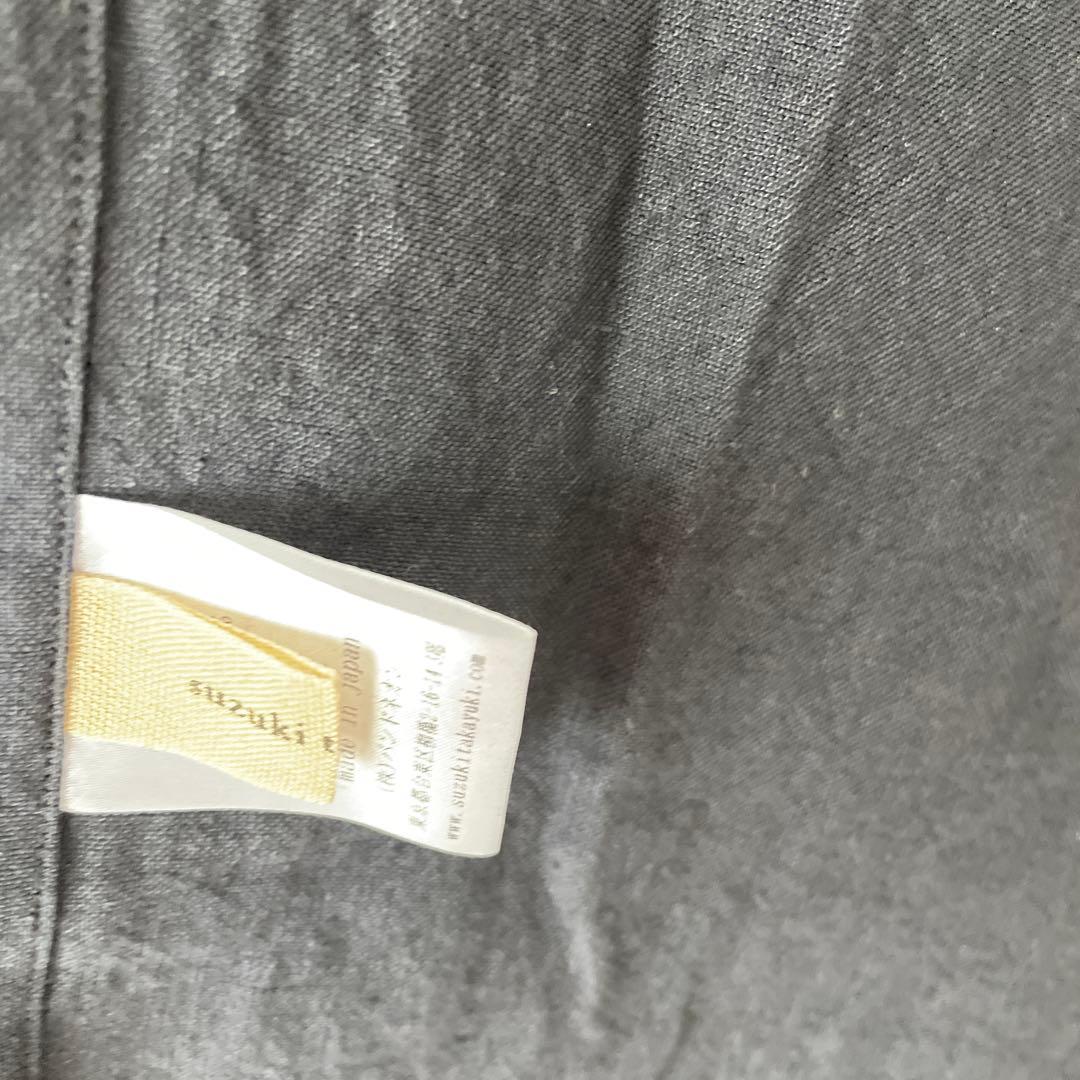 suzuki takayuki リネンエプロン 黒　新品未使用品