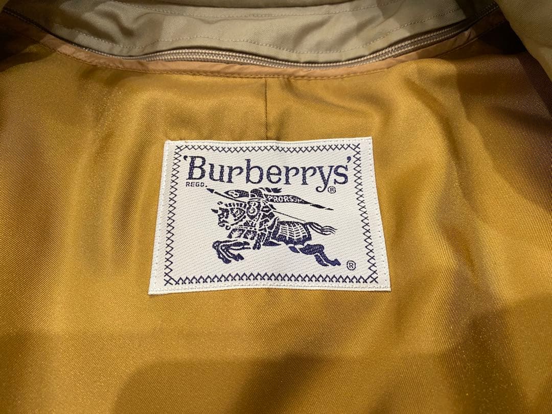 【猫】Burberrys 90年代 トレンチコート ライナー付き