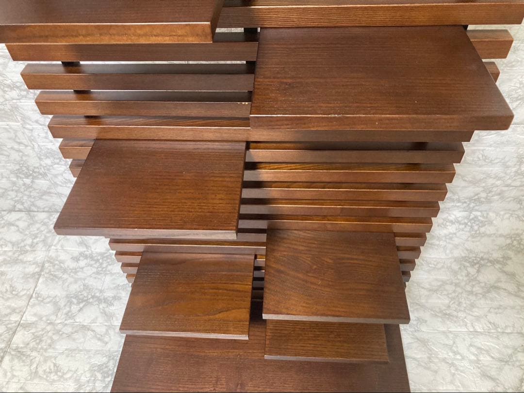 【希少】ACTUS ウォールナット オープンシェルフ 廃盤品 RS70