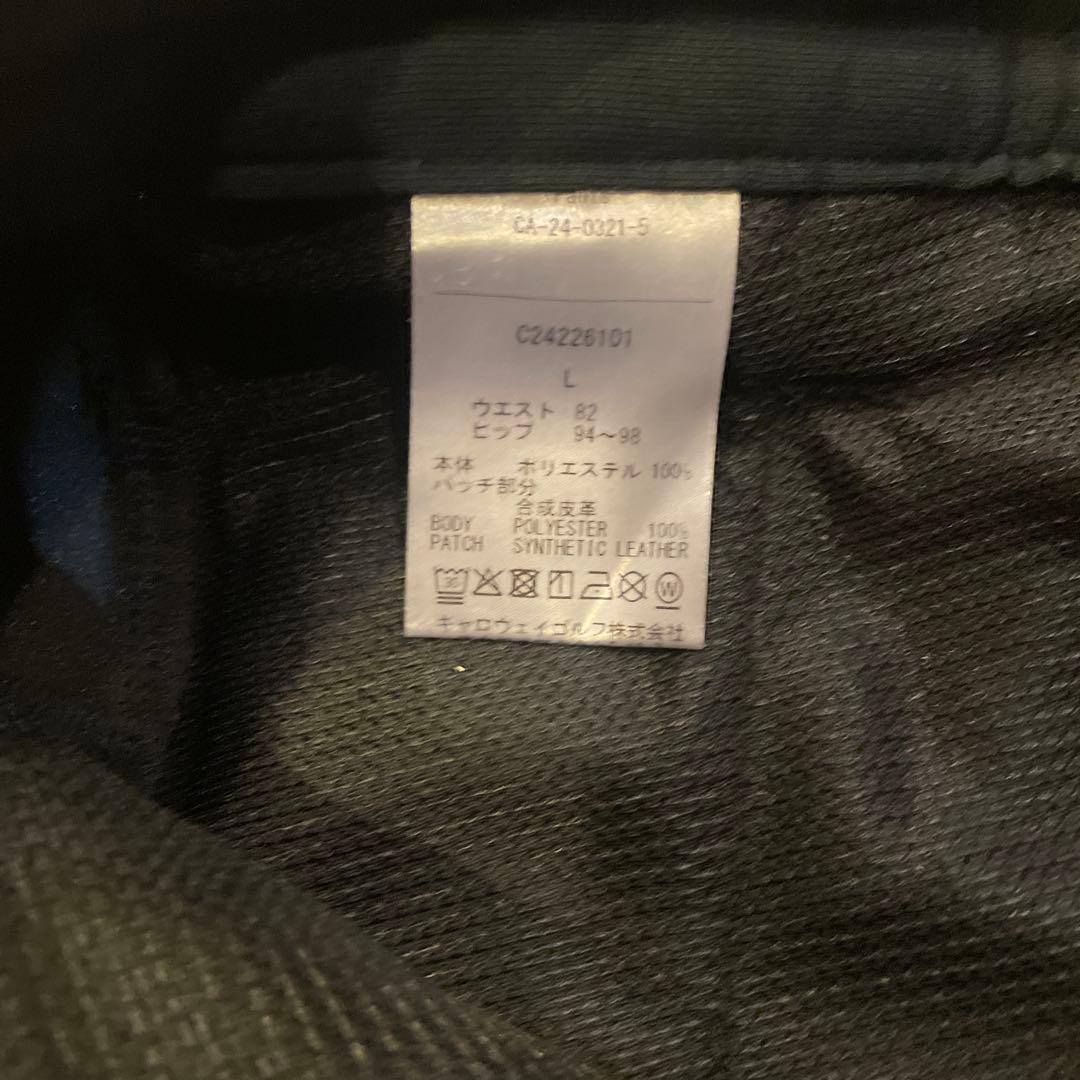 Callaway ブラックパンツ EST 1982