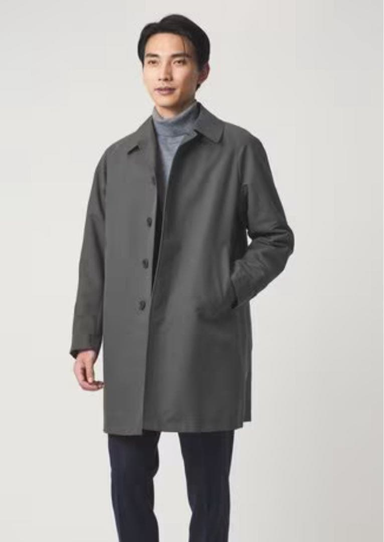 green label relaxing ステンカラーコートMINOTECH