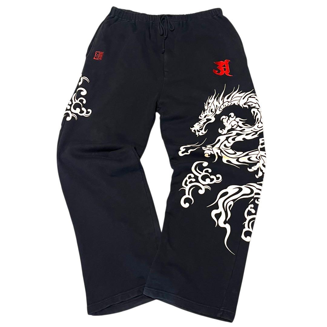 【完売品】【L】絡繰魂 龍 スエット パーカー セットアップ メンズ