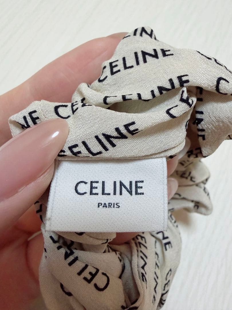 CELINE レイユールシュシュ/ゴールド