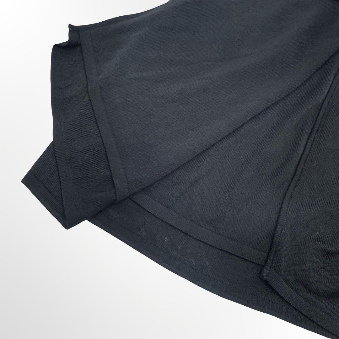 GUCCI グッチ ノースリーブ ドレープワンピース ブラック S レディース