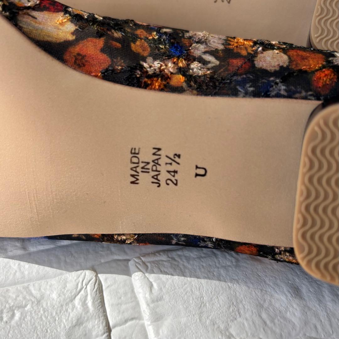 ✨新品未使用✨DIANA 絵画シリーズ ブリューゲル パンプス 黒 24.5