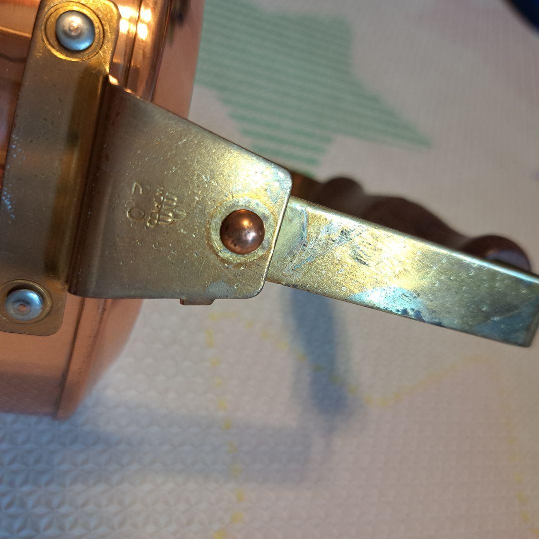 森井金属　カナディアンケトル　銅製やかん 木製ハンドル　ブロンズ　morico