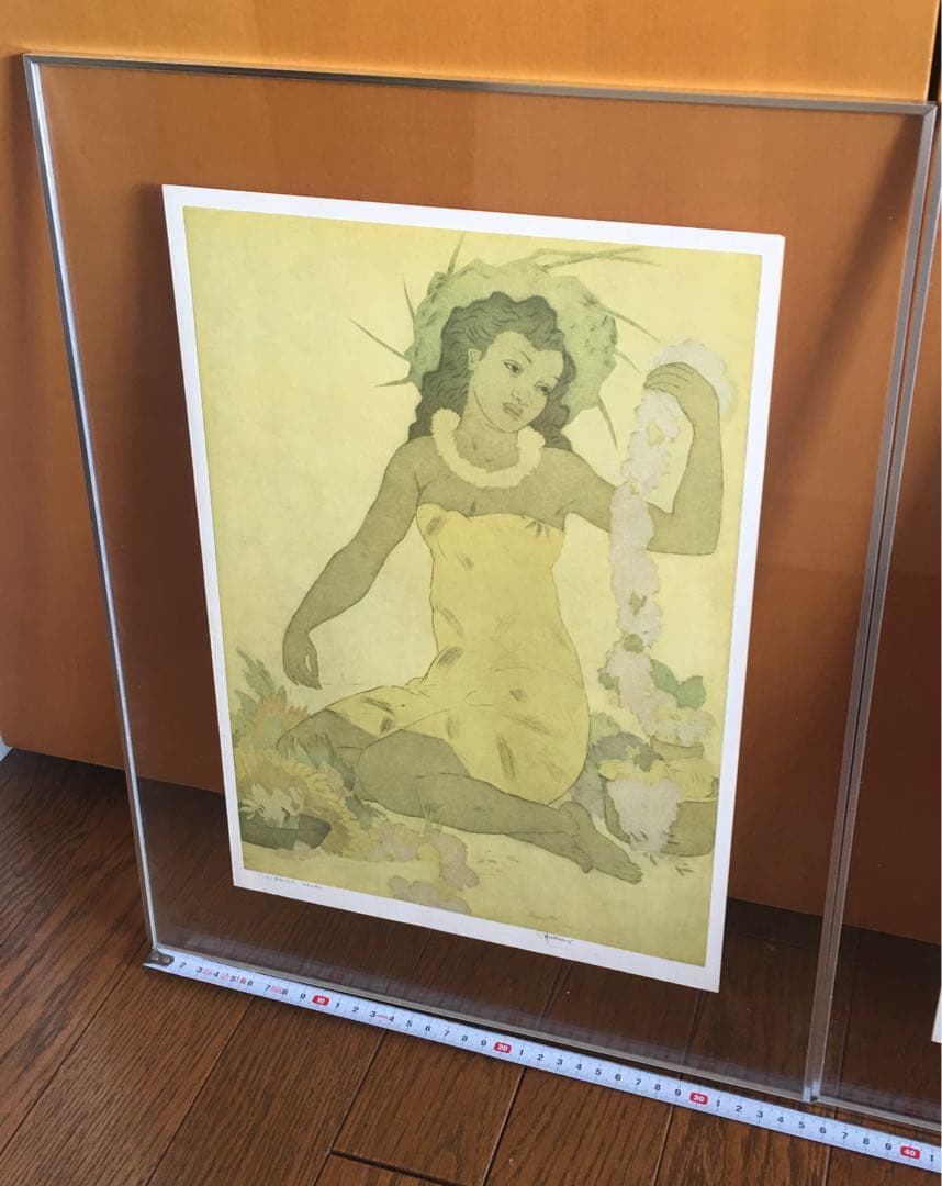 ロイヤルハワイアン　メニュー　50's #1アクリルパネル入り